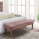 Recamier Gênova Veludo Lilás 160 cm
