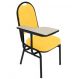 Cadeira Universitária para Auditório Linha Hotel Amarelo