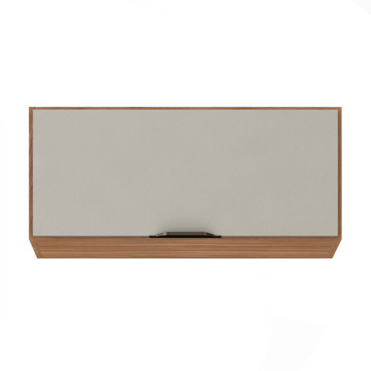 Armário Aéreo Firenze 1 Porta Amêndola e Nude