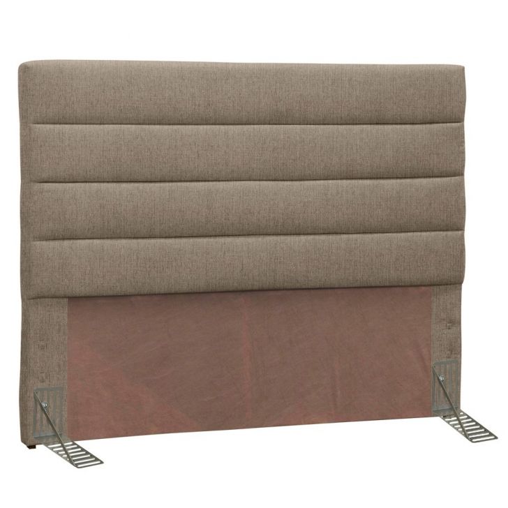 Cabeceira Casal 140cm Greta Linho Areia - D'Monegatto