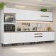 Armário de Cozinha Completa 355cm Branco Reims da Sabrina Madesa