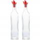 Kit 2 Garrafas 510ml Lyor Azeite ou Vinagre com Bico Dosador