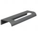 Puxador para Móveis Thin Reto Alumínio Prata 125mm Aluminium Decor