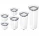 Conjunto Potes Herméticos Para Alimentos 450ml 1000ml 1500ml