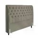 Cabeceira de Cama Box Casal Queen 158cm Pádua Veludo Marrom