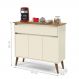 Aparador Buffet Brisbane Off White Freijo
