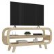 Rack Bancada Para TV 42 Pol 122 cm MDF Naturale ARLY