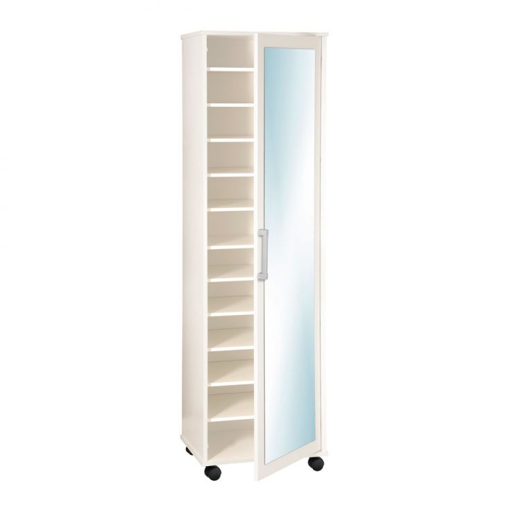 Sapateira São Vicente 1 Porta e 11 Prateleiras Branca