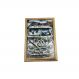 Quadro Decorativa Quarto Sala Kombi 20x30Cm Madeira Cinza