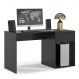Mesa Escrivaninha 1 Gaveta com Suporte para CPU Flop Preto
