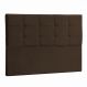 Cabeceira Queen Ana Luisa 160 CM Suede Marrom - D A Decor