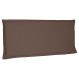 Cabeceira Painel Estofada Cama Box Casal King Veneza 195cm Suede Caramelo - Desk Design