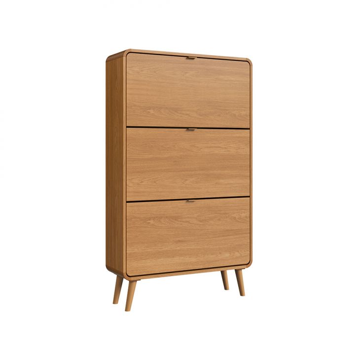 Sapateira Curve 3 Portas Carvalho Xingu