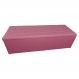 Calçadeira Recamier Baú Casal 140cm Juliana Para Cama Box Suede Rosa - DS Estofados