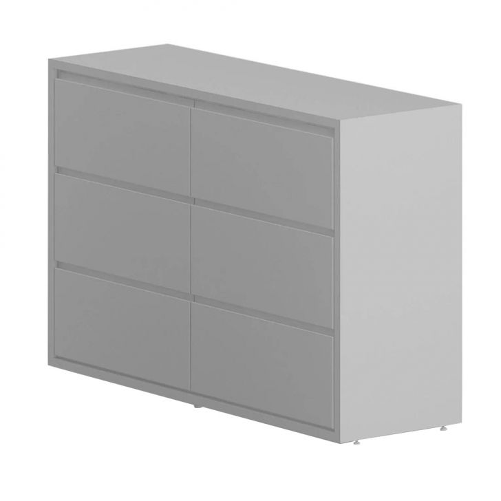 Cômoda Infantil Wood 6 GV Branca