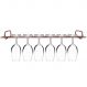 Suporte Para Pendurar Taças 42cm Organizador Porta Taças Suspenso Rose Gold