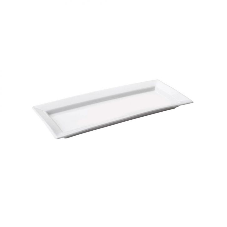 Travessa Lare Branca 3x14x33 Cm