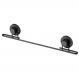 Barra para Cozinha com Ventosa 50cm Preta Pendurar Utensílios Toalha Faciliti Schmitt