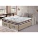 Conjunto Cama Box King de Molas Ensacadas D33 Cama inBox Select Firme 193x203x70 Bege
