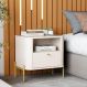 Cômoda Pequena Filadelfia Off White Dourado