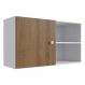 Armario Suspenso Compacto 90cm Branco Mel PRODDY