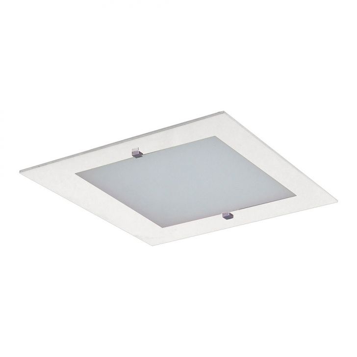 Plafon Flex Sobrepor E Embutir 2 Lâmpadas Branco Bivolt