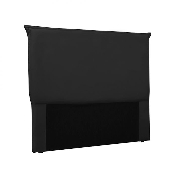 Cabeceira Queen Veneza Veludo Preta