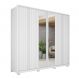 Image of Guarda-Roupa Casal com Espelho Decimus 6 Portas 4 Gavetas Branco MO895CL53ZTEMOB