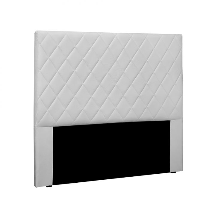 Cabeceira King Esmeralda Poliuretano Branca