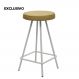 Banco | Banqueta Friends Branco/Mostarda - Overseas