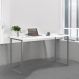 Mesa Home Office Escrivaninha Shine 1,00 Branco