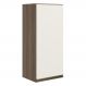 Armario Aereo 1 Porta MDF 30 cm Kali 12201 Carvalho Toq Off White Cetim Nicioli