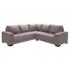 Image of Sofá de Canto 4 Lugares Patrícia Suede Marrom Claro IM730UP43PGAMOB