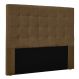 Cabeceira Queen 1,60m Santiago Suede Caramelo - Pallazio