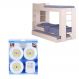 Beliche Ditália Cama Auxiliar com kit luz CM-15 COR:branco