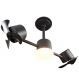 Ventilador de Teto Treviso Infinit LED Preto Controle Remoto