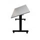 Mesa Basculante Para Escritório E Home Office Salerno Cinza