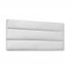 Cabeceira Painel La Italiana Para Cama Box Queen 160 cm Corino Branco - D'Rossi