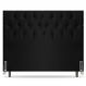 Cabeceira Cama Box Casal Madrid 140cm Corano Preto - Desk Design
