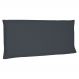 Cabeceira Painel Estofada Cama Box Casal King Veneza 195cm Suede Cinza - Desk Design