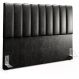 Cabeceira Cama Box Casal King 195 cm Dália W01 Courissimo Preto - Lyam Decor