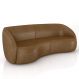 Sofá 3 Lugares 288cm Orgânico Zion M22 Sintético Caramelo - Mpozenato