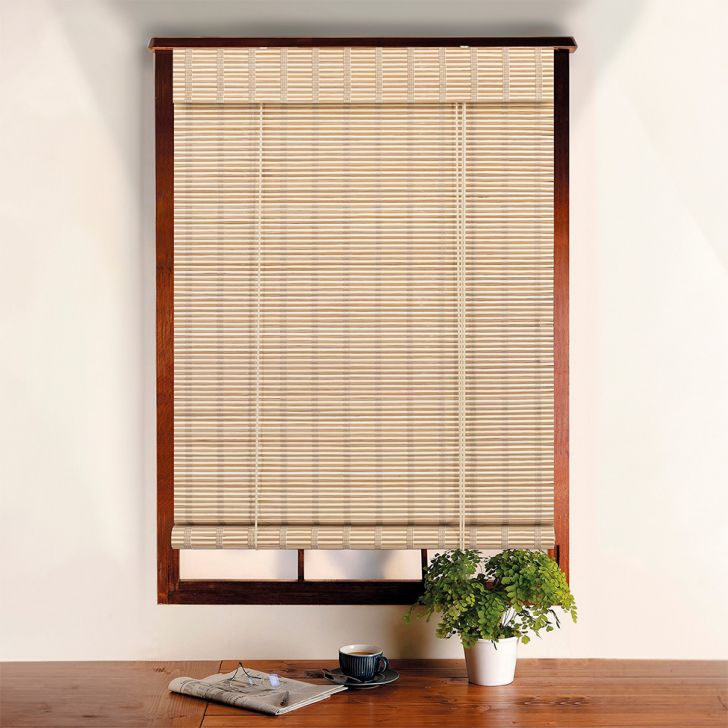 Persiana Rolo Hanoy Bambu Cedro 140x160