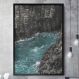 Quadro Decorativo Mar e Montanhas 02-24x34Cm