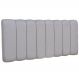 Cabeceira Cama Box Painel Queen 160 cm Dubai W01 Linho Cinza Escuro - Lyam Decor