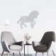 Quadro Escultura Corpo Zebra One Line 60x49 Cinza