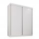 Guarda Roupa Solteiro 100% Mdf 2 Portas De Correr 3 Gavetas Portugal - Mais Moveis Neve