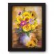 Quadro Decorativo - Vaso de Flores - 117qdfp