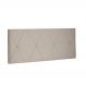 Cabeceira Painel Aquilla Para Cama Box Queen 160 cm Suede Bege - D'Rossi