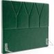 Cabeceira Cama Box Casal 140 cm Aurora W01 Facto Verde Musgo - Lyam Decor